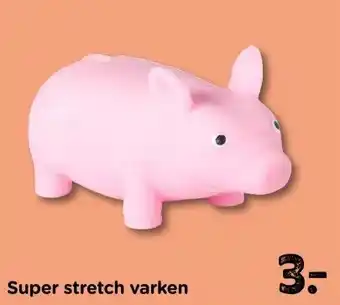 Xenos Super stretch varken aanbieding