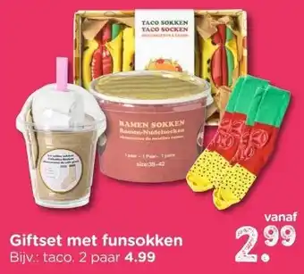 Xenos Giftset met funsokken aanbieding