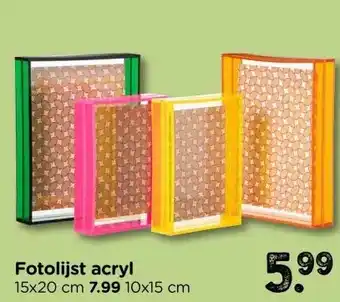 Xenos Fotolijst acryl aanbieding
