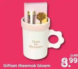 Xenos Giftset theemok bloem aanbieding