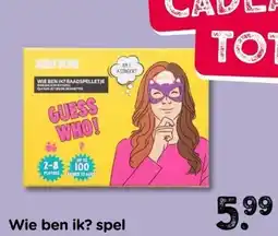 Xenos Wie ben ik? spel aanbieding