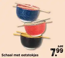 Xenos Schaal met eetstokjes aanbieding