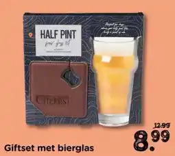 Xenos Giftset met bierglas aanbieding