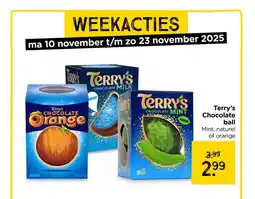 Xenos Terry's Chocolate ball aanbieding