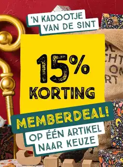 Xenos 'N KADOOTJE VAN DE SINT MEMBERDEAL! aanbieding