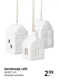Xenos Kersthuisje LED aanbieding