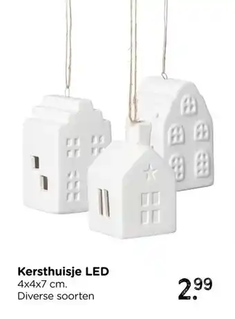 Xenos Kersthuisje LED aanbieding