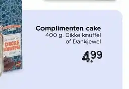 Xenos Complimenten cake - Jij verdient een dikke knuffel - 400 gram aanbieding