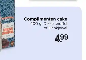 Xenos Complimenten cake - Jij verdient een dikke knuffel - 400 gram aanbieding