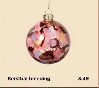 Xenos Kerstbal bleeding aanbieding