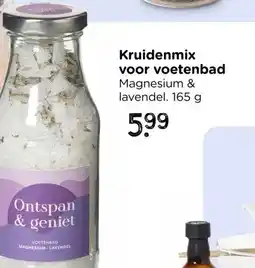 Xenos Kruidenmix voor voetenbad magnesium & lavendel - 165 gram aanbieding