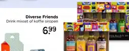 Xenos Friends koffie siropen set - multikleur - set van 4 aanbieding