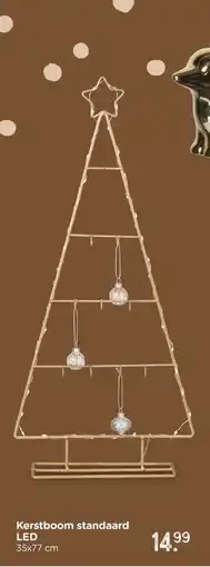 Xenos Kerstboom standaard LED aanbieding