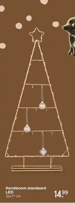 Xenos Kerstboom standaard LED aanbieding