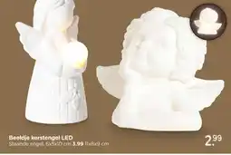 Xenos Beeldje kerstengel LED aanbieding