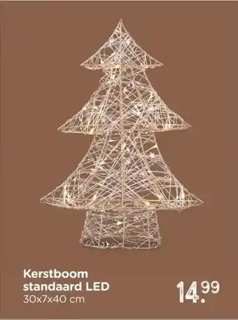 Xenos Kerstboom standaard LED aanbieding