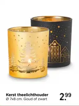 Xenos Kerst theelichthouder aanbieding