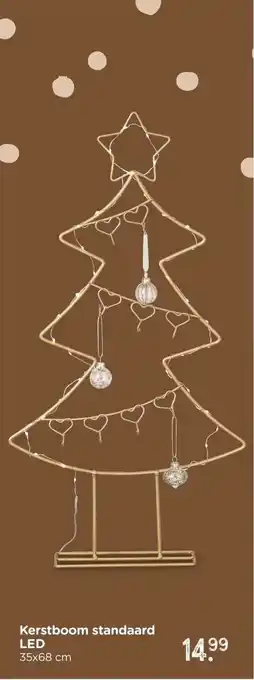 Xenos Kerstboom standaard LED aanbieding