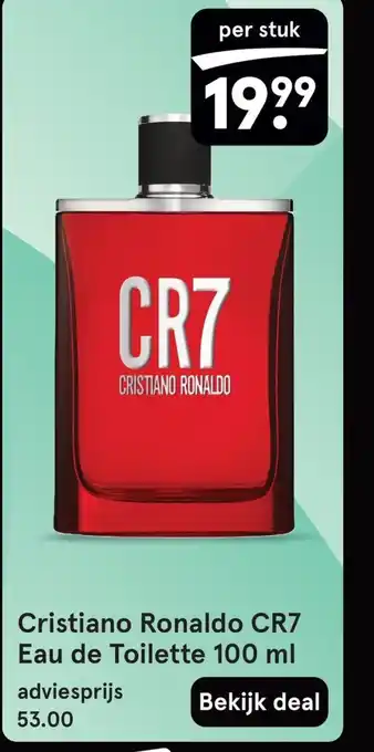 Etos Cristiano Ronaldo CR7 Eau de Toilette aanbieding