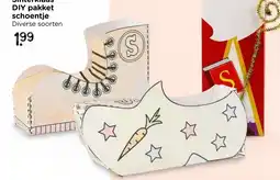 Xenos DIY schoentje Sinterklaas - 4 verschillende designs aanbieding