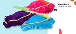 Xenos Pieten baret - diverse kleuren aanbieding