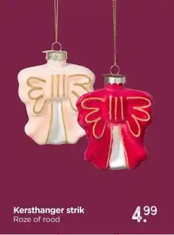 Xenos Kersthanger strik aanbieding