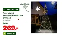 Welkoop Fairybell kerstboom 400 cm 640 led aanbieding