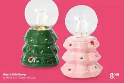 Xenos Kerst tafellamp aanbieding