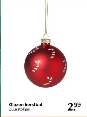 Xenos Glazen kerstbal aanbieding