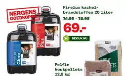 Welkoop Firelux kachel- brandstoffen aanbieding