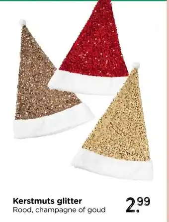 Xenos Kerstmuts glitter aanbieding
