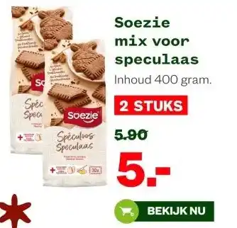 Welkoop Soezie mix voor speculaas aanbieding