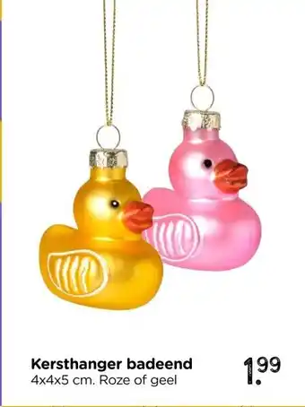 Xenos Kersthanger badeend aanbieding