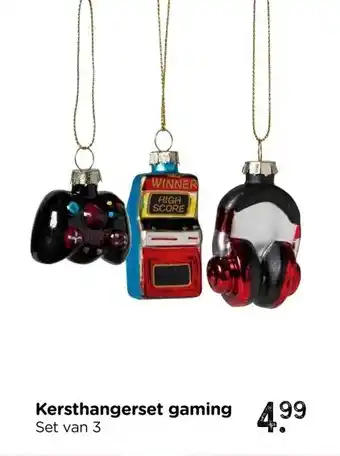 Xenos Kersthangerset gaming aanbieding