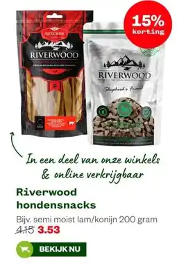 Welkoop Riverwood hondensnacks aanbieding