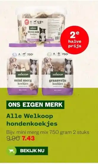 Welkoop Alle Welkoop hondenkoekjes aanbieding