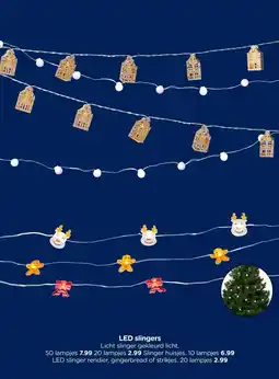 Xenos LED slingers aanbieding