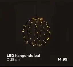 Xenos LED hangende bal aanbieding