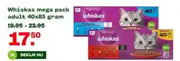 Welkoop Whiskas mega pack adult aanbieding