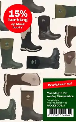Welkoop Muck boots aanbieding