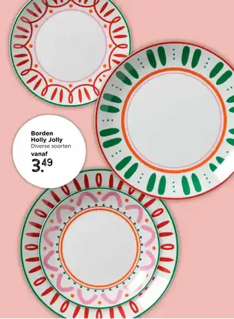 Xenos Borden Holly Jolly aanbieding