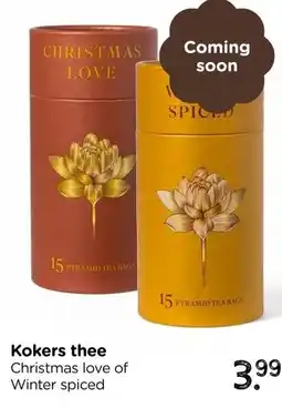 Xenos Kokers thee Christmas love of Winter spiced aanbieding