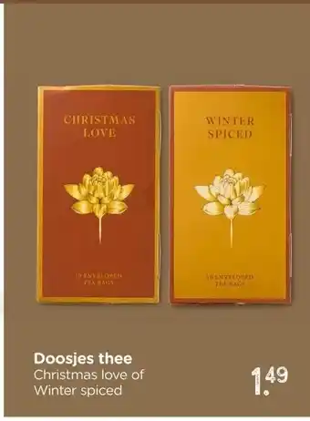 Xenos Doosjes thee aanbieding