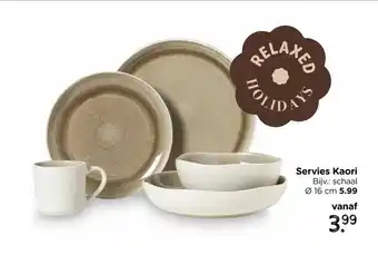 Xenos Servies Kaori aanbieding