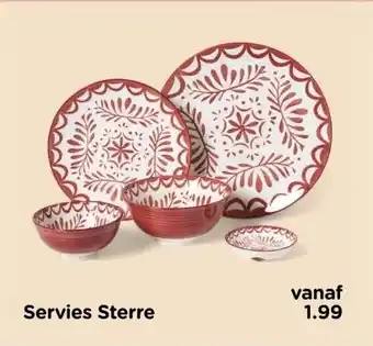 Xenos Servies Sterre aanbieding