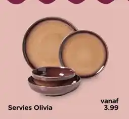 Xenos Servies Olivia aanbieding