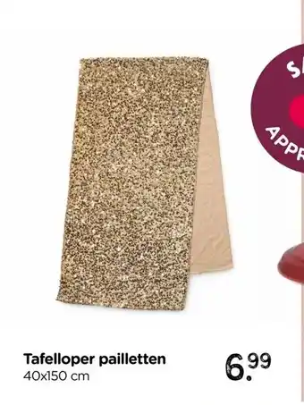 Xenos Tafelloper pailletten aanbieding