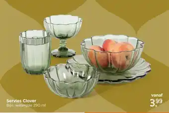 Xenos Servies Clover aanbieding