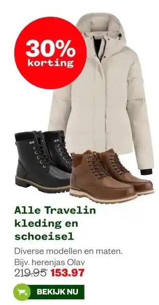 Welkoop Alle Travelin kleding en schoeisel aanbieding