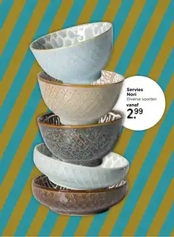 Xenos Servies Nori aanbieding